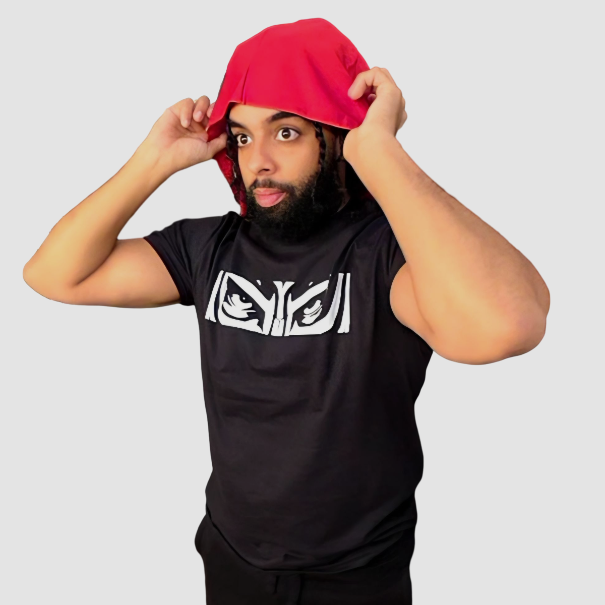 MADE IN THE MESS Luchador eyes short sleeve T-shirt