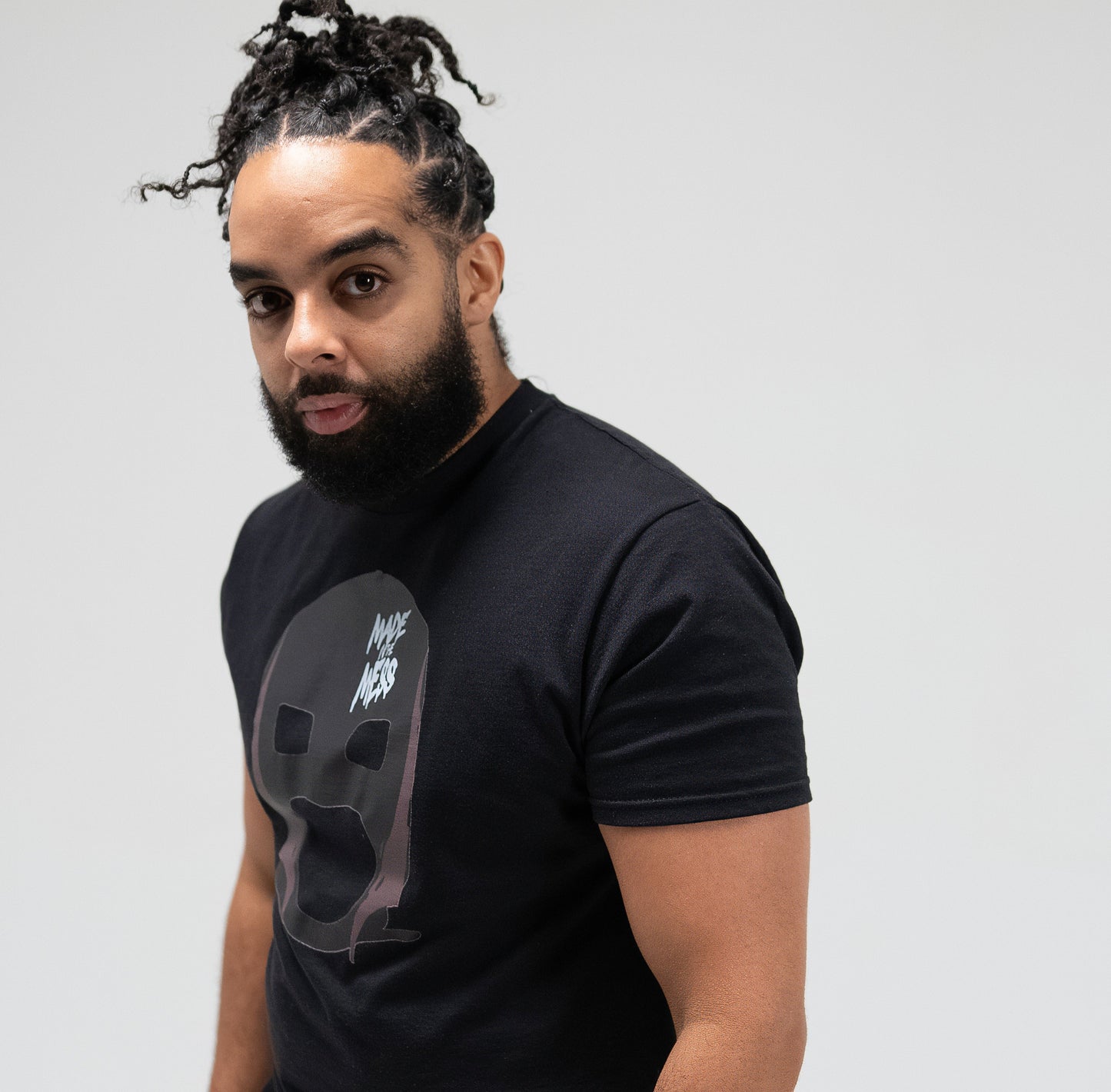 MADE IN THE MESS Luchador mask short sleeve T-shirt